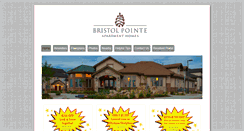 Desktop Screenshot of bristolpointeapts.us